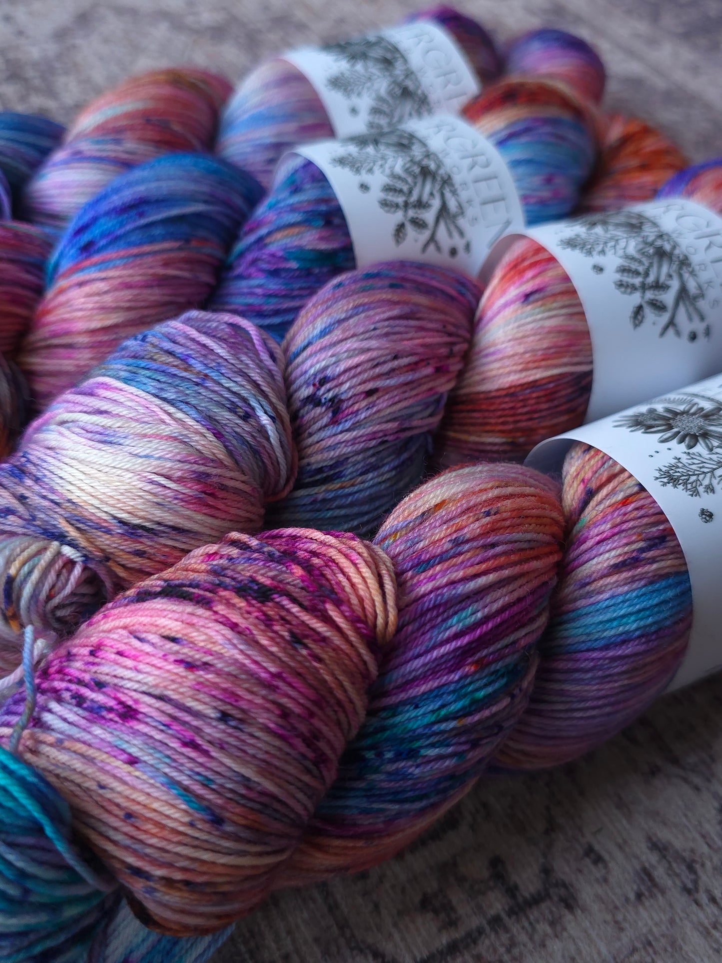 June Sunset - Cedar Sock