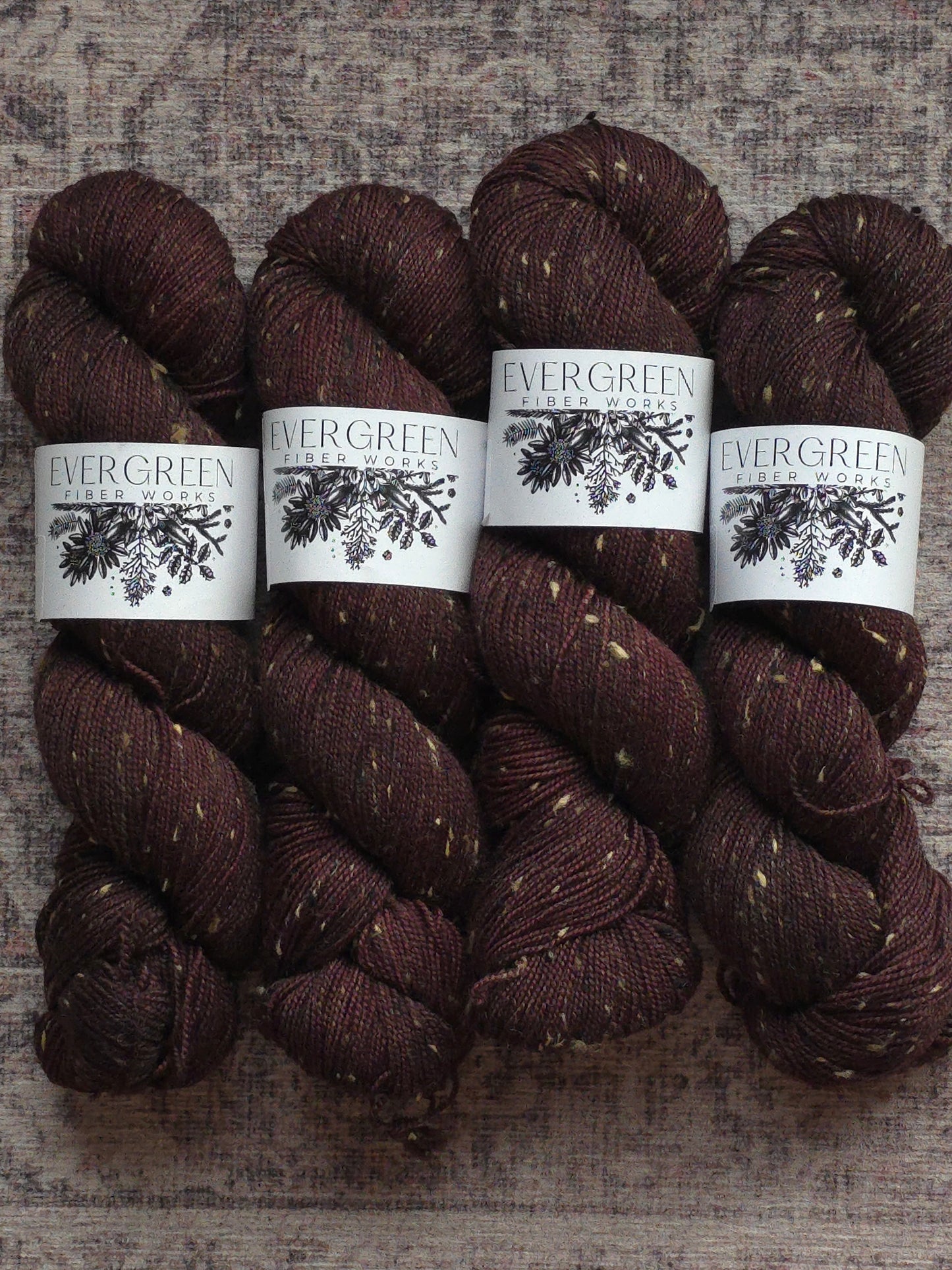 Mulled Wine - Tweed Sock