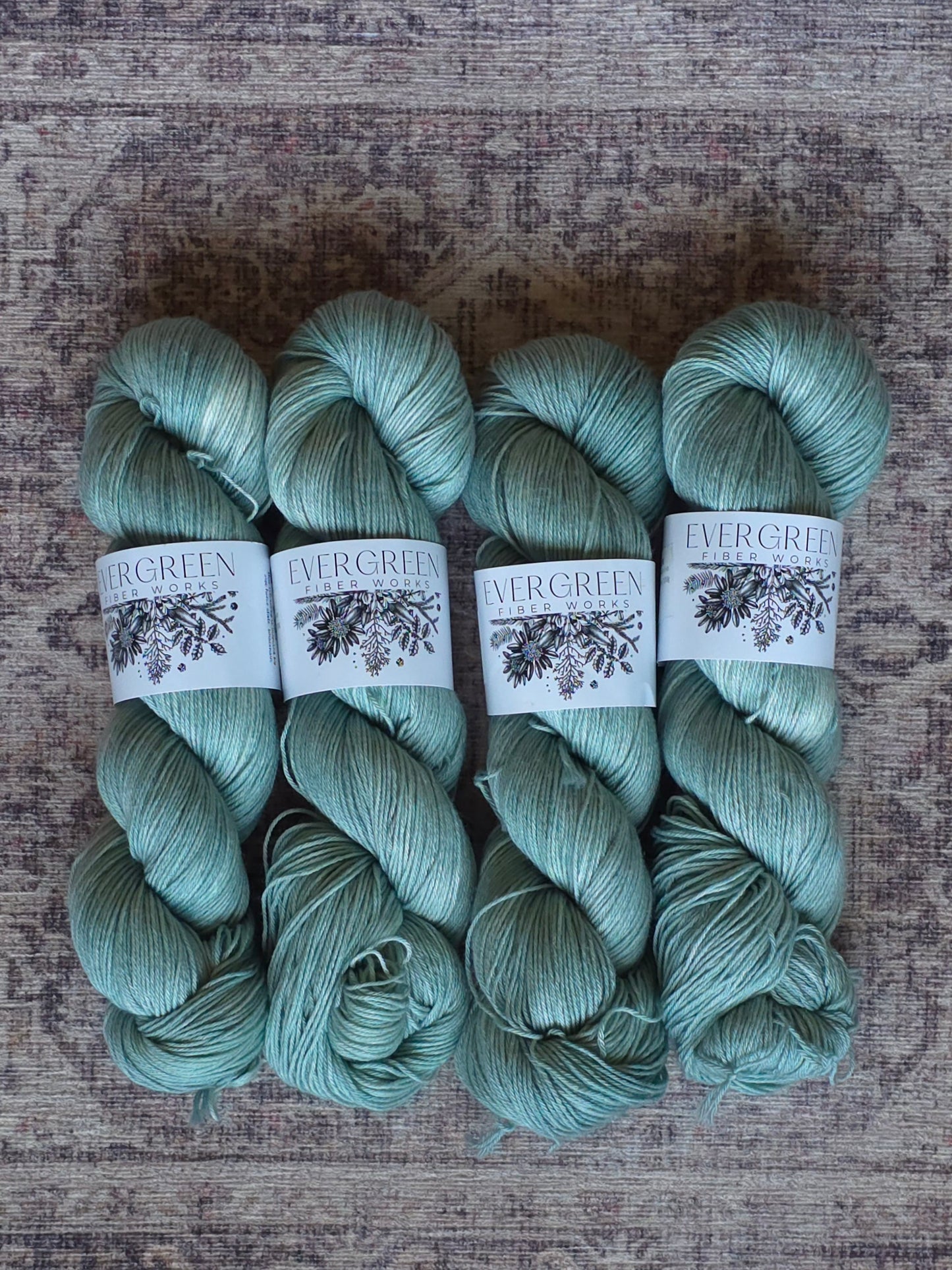 Robin's Egg - 50/50 Cotton/Merino Fingering