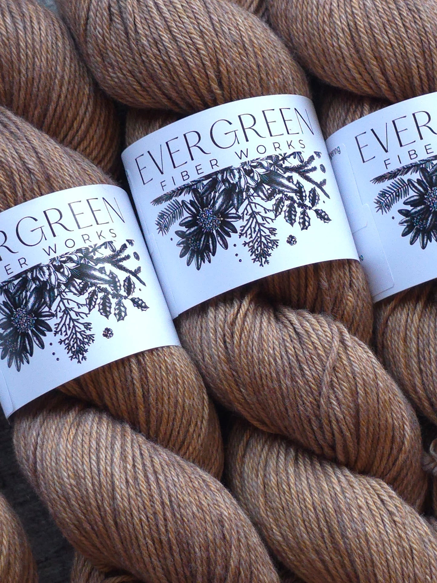 Caramel Latte - 50/50 Cotton/Merino DK