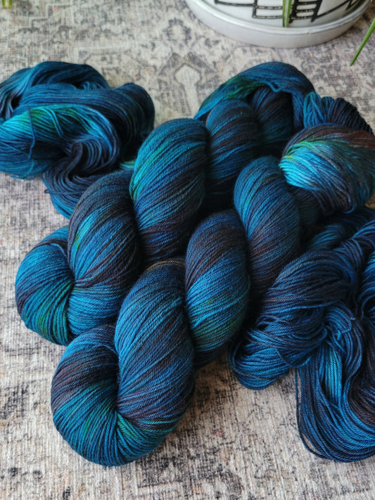 Lapis - Cedar Sock