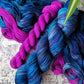 OOAK Adventure Skein (Blue) - Cedar Sock Set