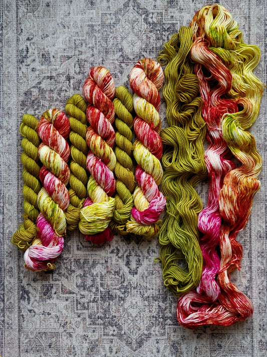 Cusp of Autumn- Bitsy Sock Set