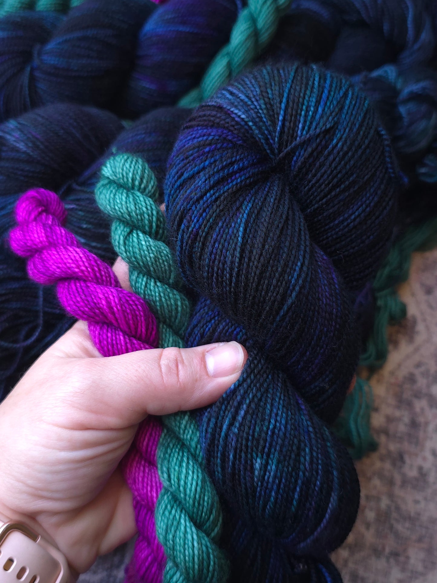 OOAK Adventure - 80/20 Hemlock Sock Set