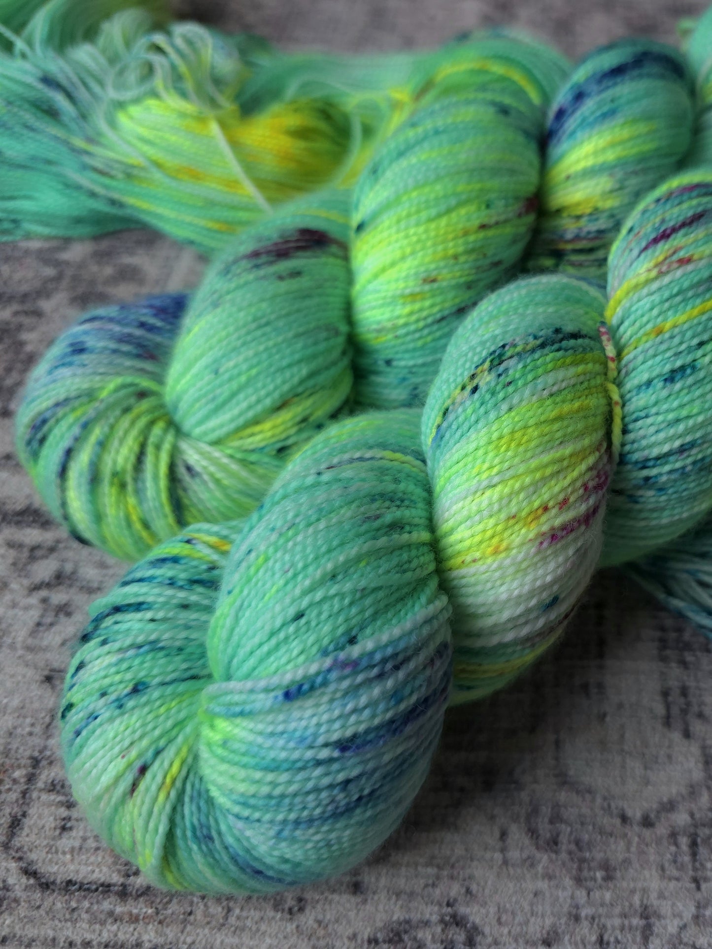 Rainbow Fish - 80/20 Hemlock Sock