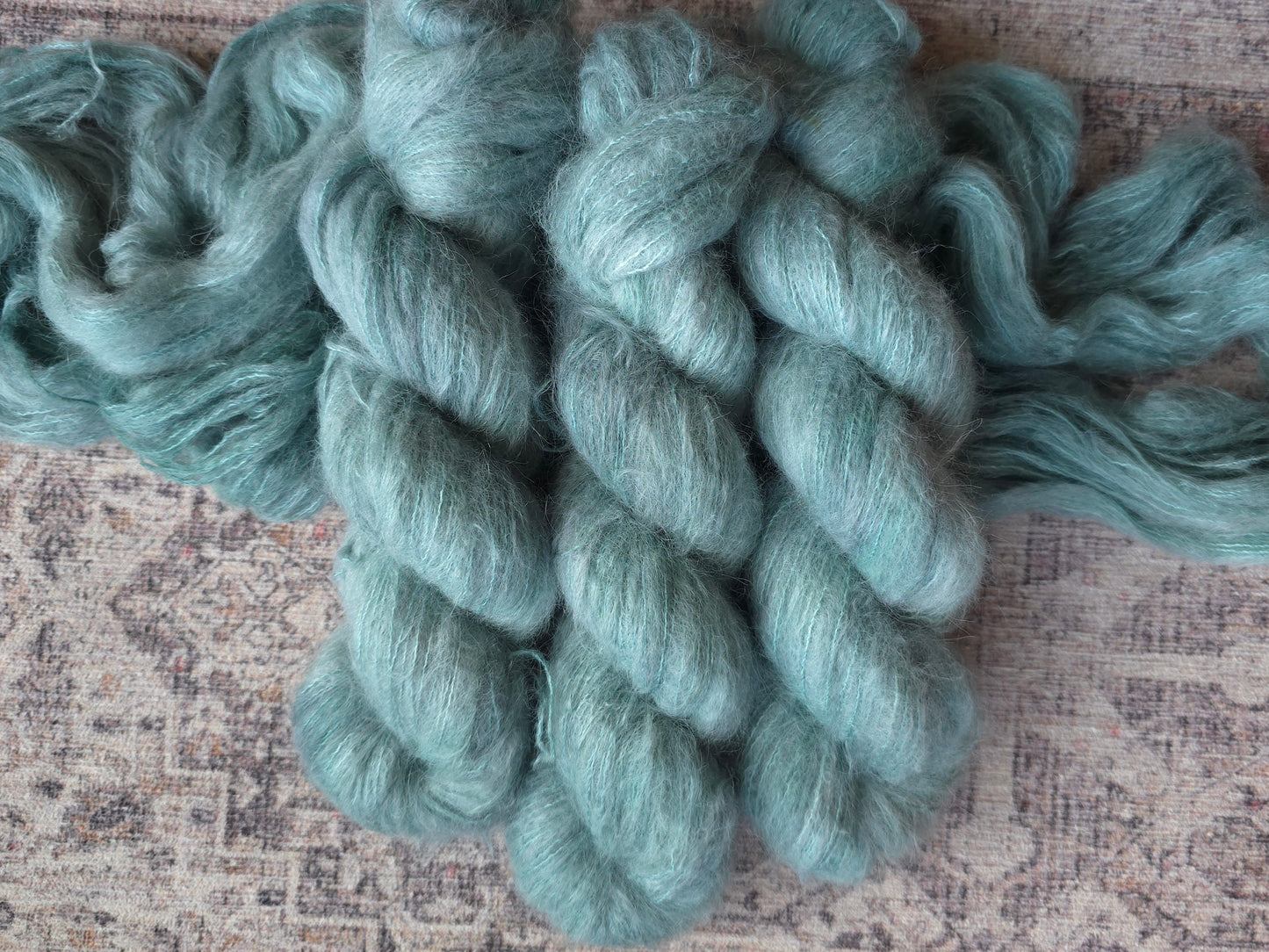 Robin's Egg - Suri Silk Haze