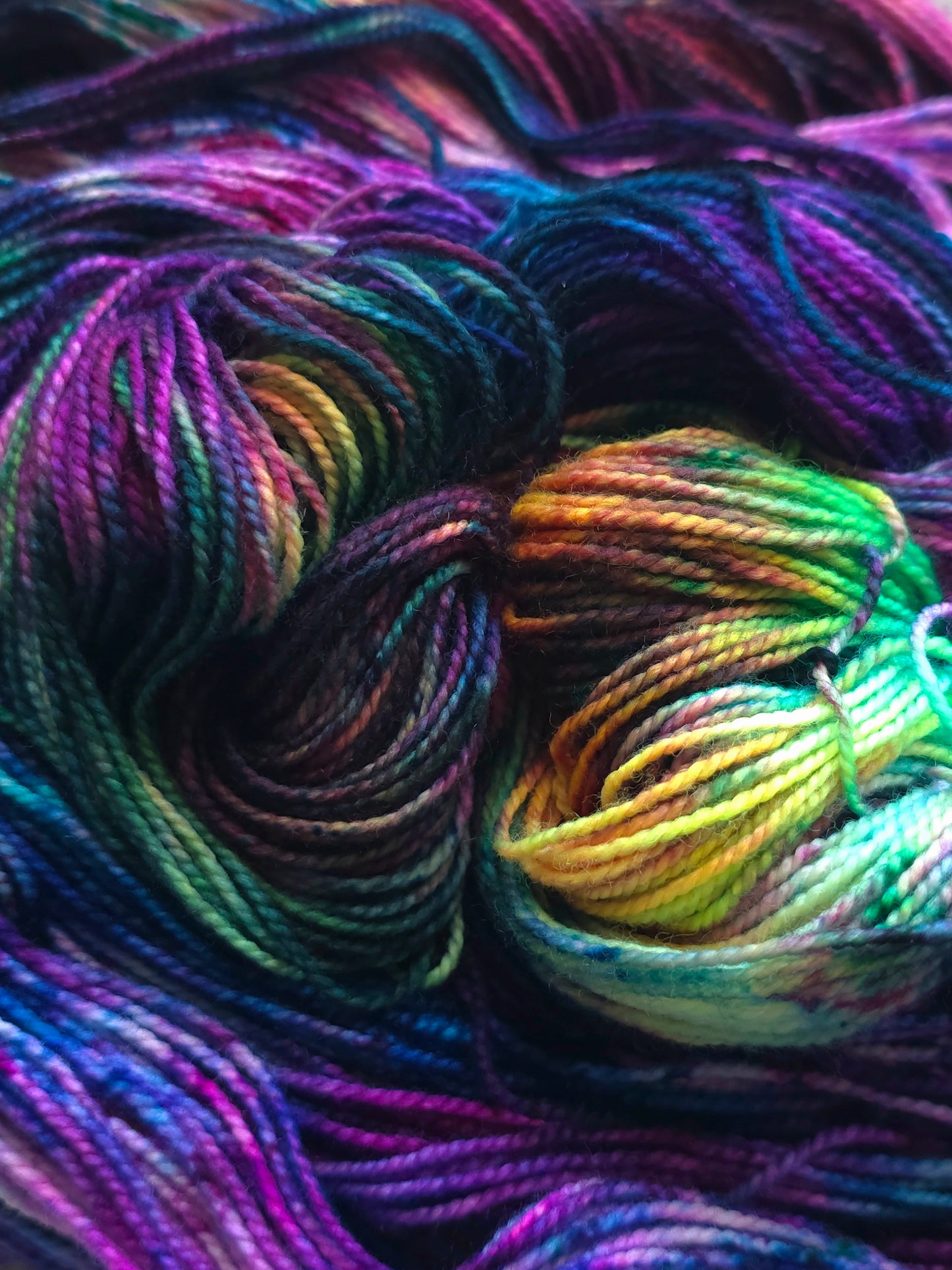 Tilt-A-Whirl- 80/20 Hemlock Sock