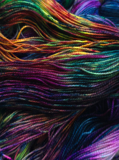 Tilt-A-Whirl- 80/20 Hemlock Sock