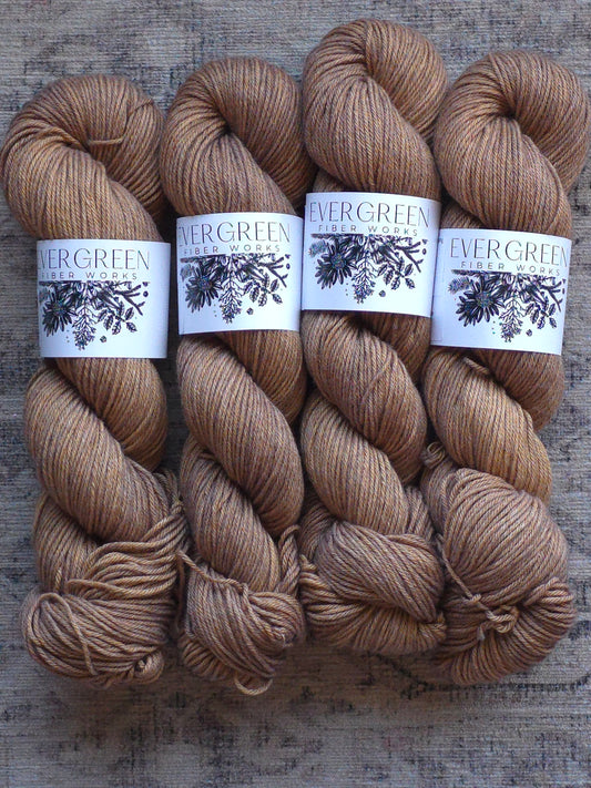 Caramel Latte - 50/50 Cotton/Merino DK