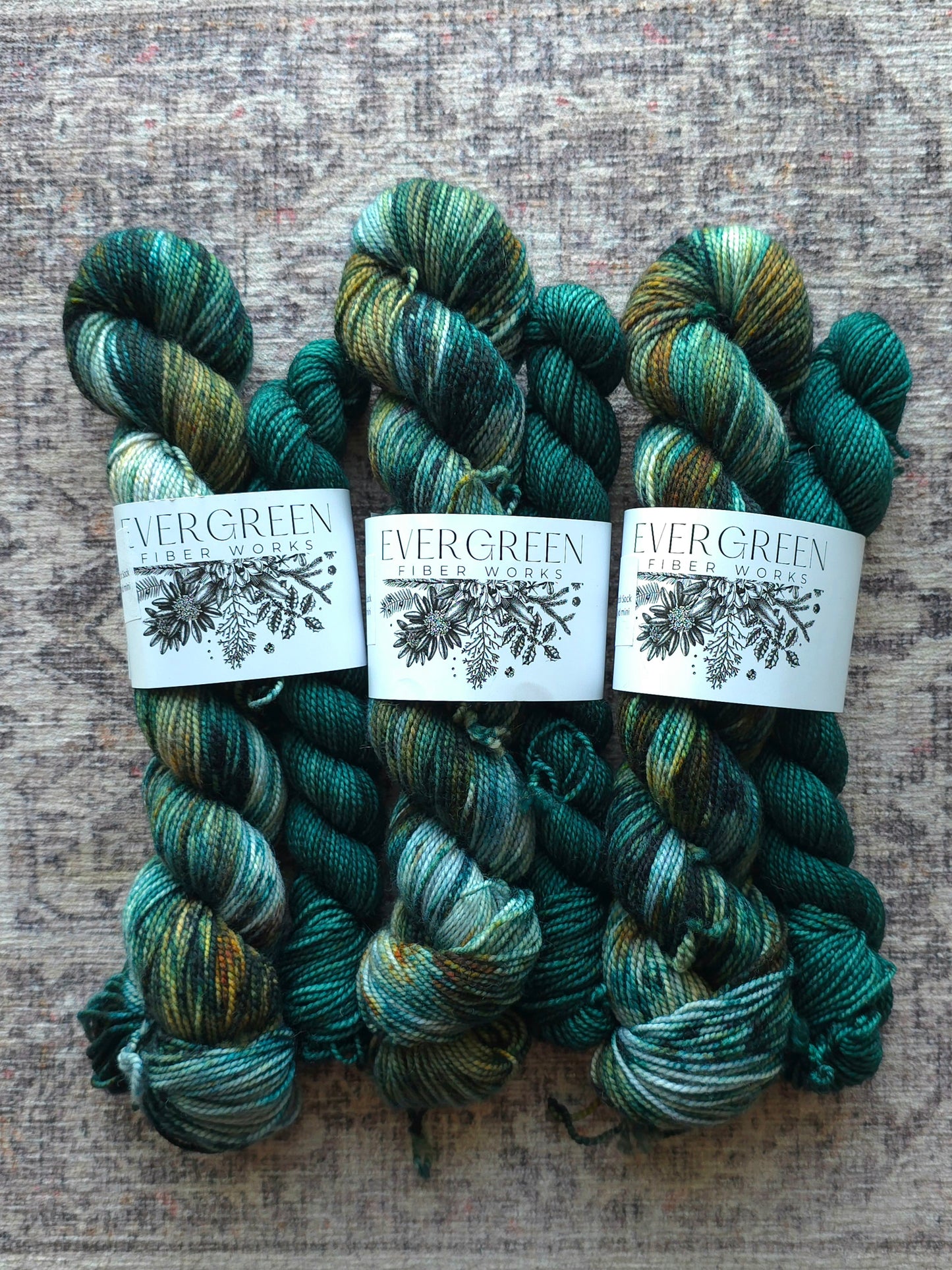 Ocean Jasper - Bitsy Sock Set (50g+20g)