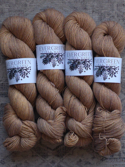 Caramel Latte - 50/50 Cotton/Merino Fingering