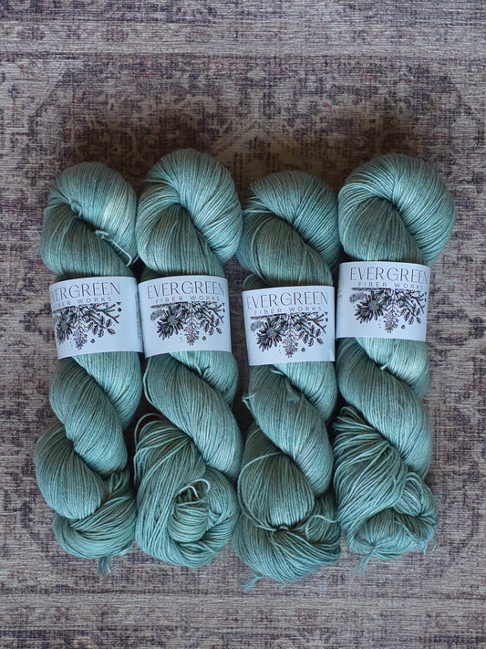 Robin's Egg - 50/50 Cotton & Superwash Merino