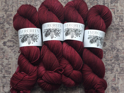 Cranberry Harvest - 80/20 Hemlock Sock