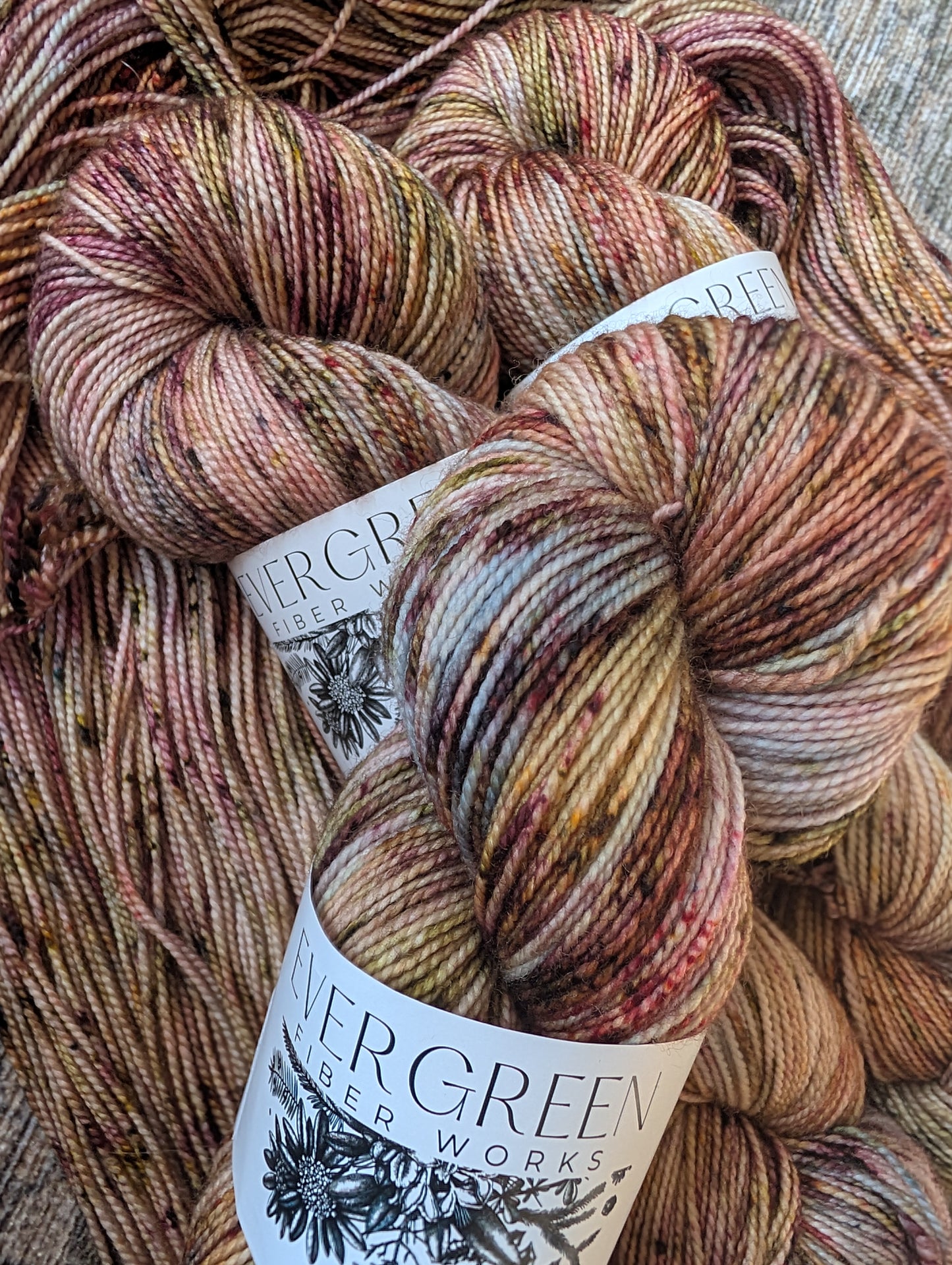 Pressed Flowers - 80/20 Hemlock Sock