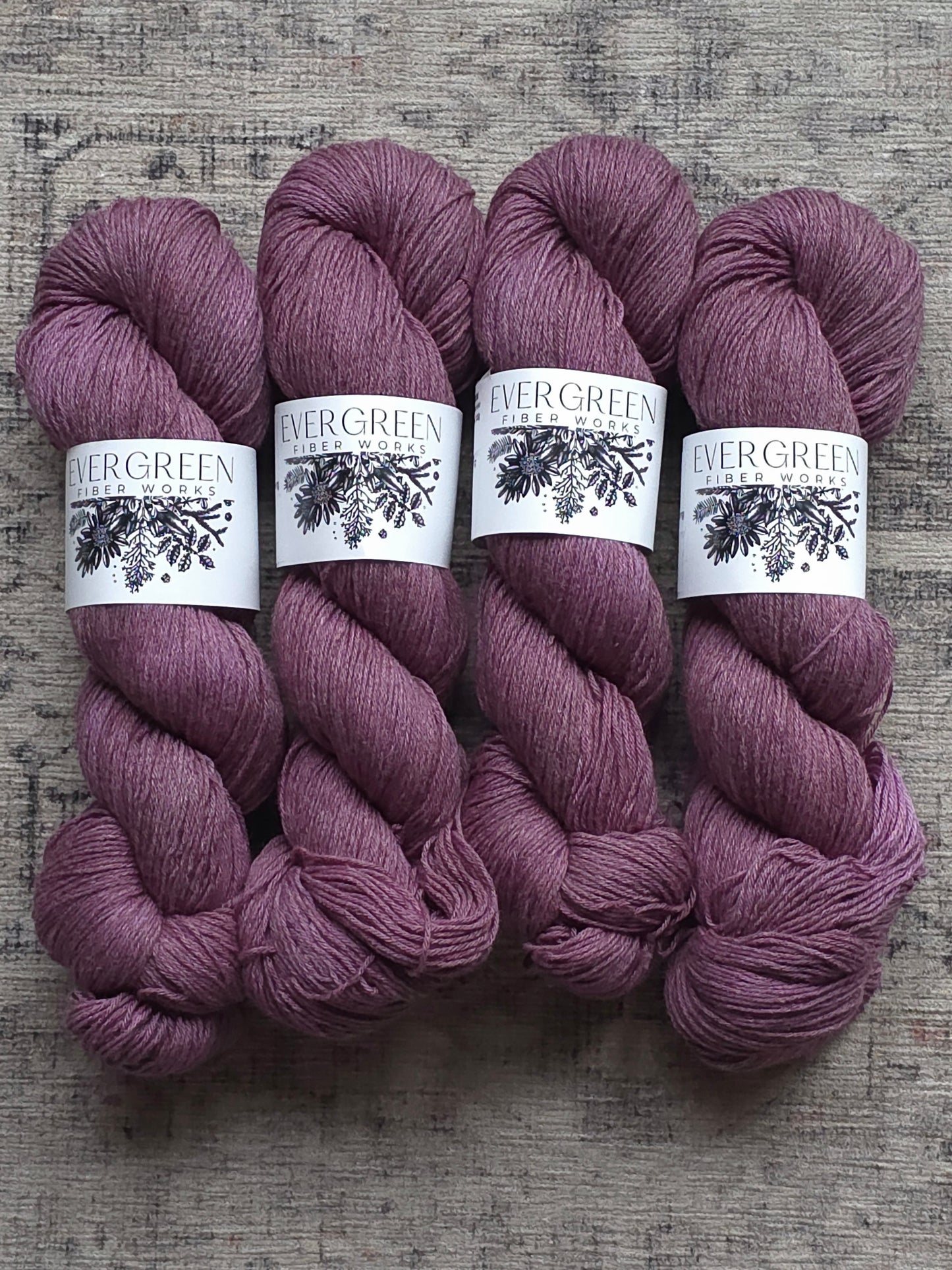 Acai - 50/50 Cotton/Merino Fingering