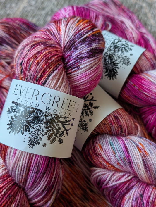 Rainbow Sherbet - 80/20 Hemlock Sock
