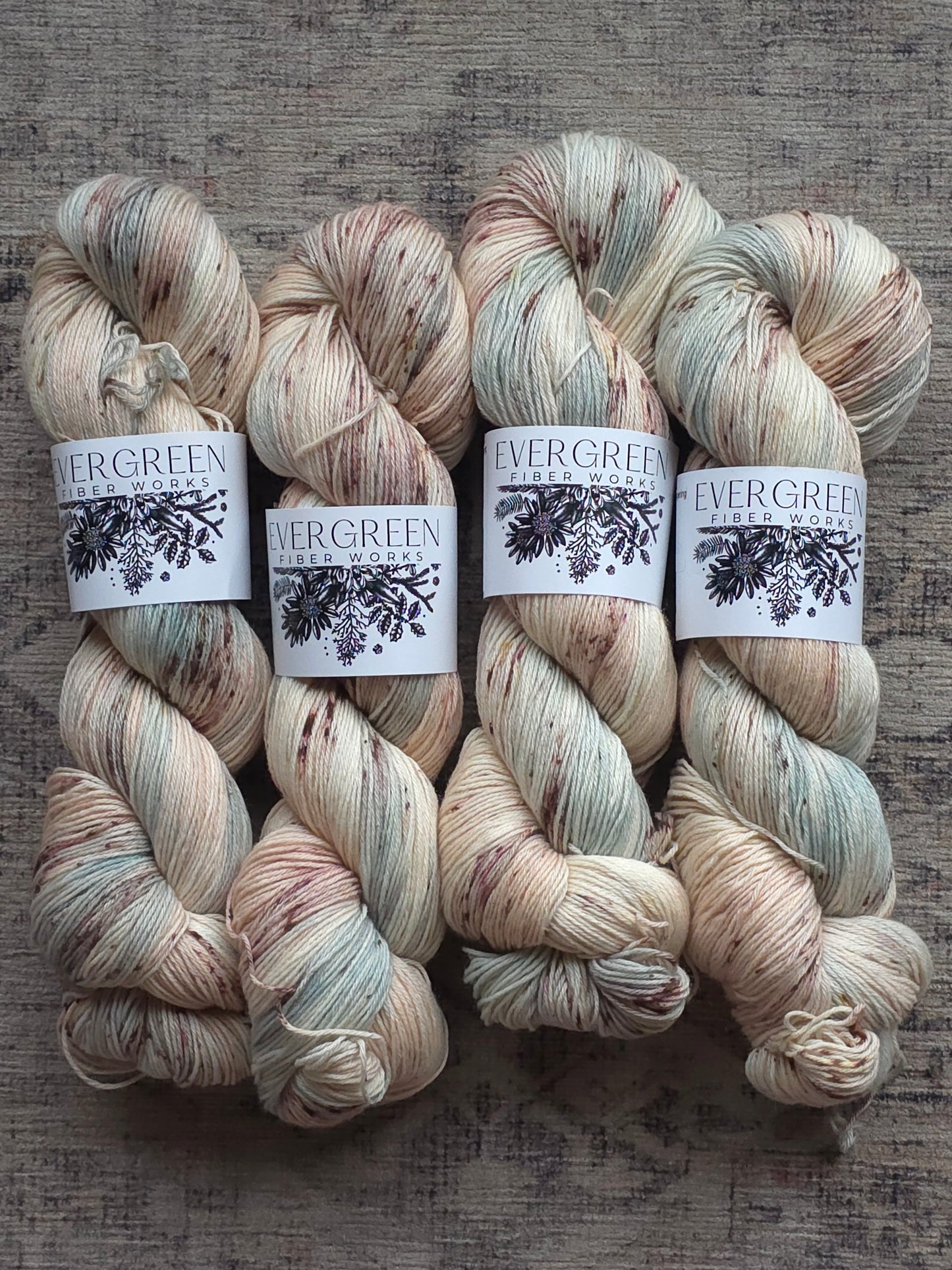 Ghost Pipe - 50/50 Cotton/Merino Fingering