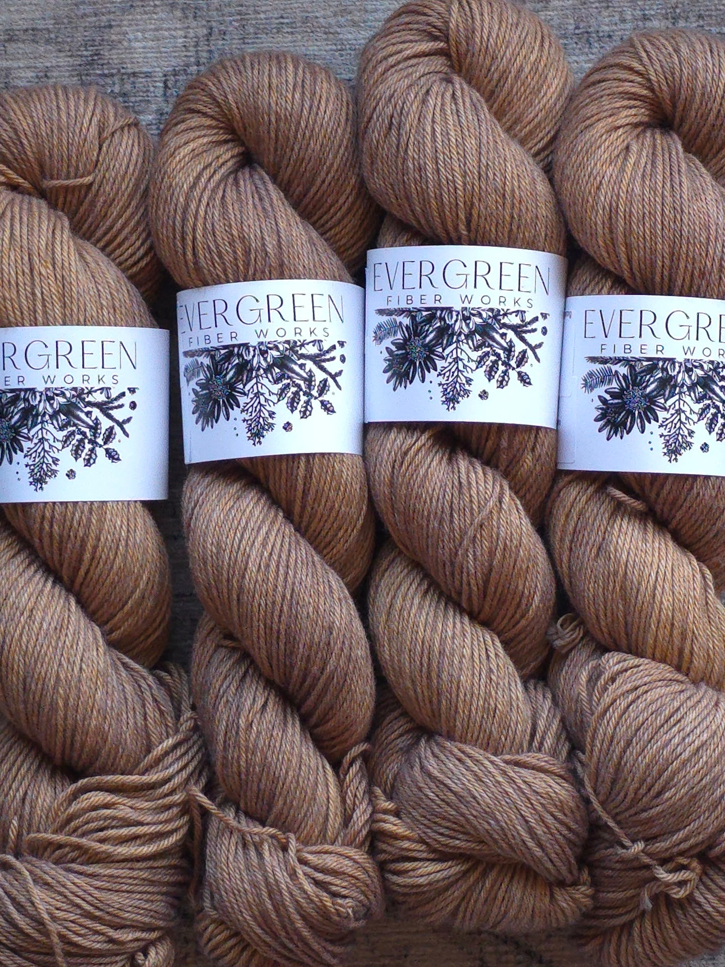 Caramel Latte - 50/50 Cotton/Merino DK