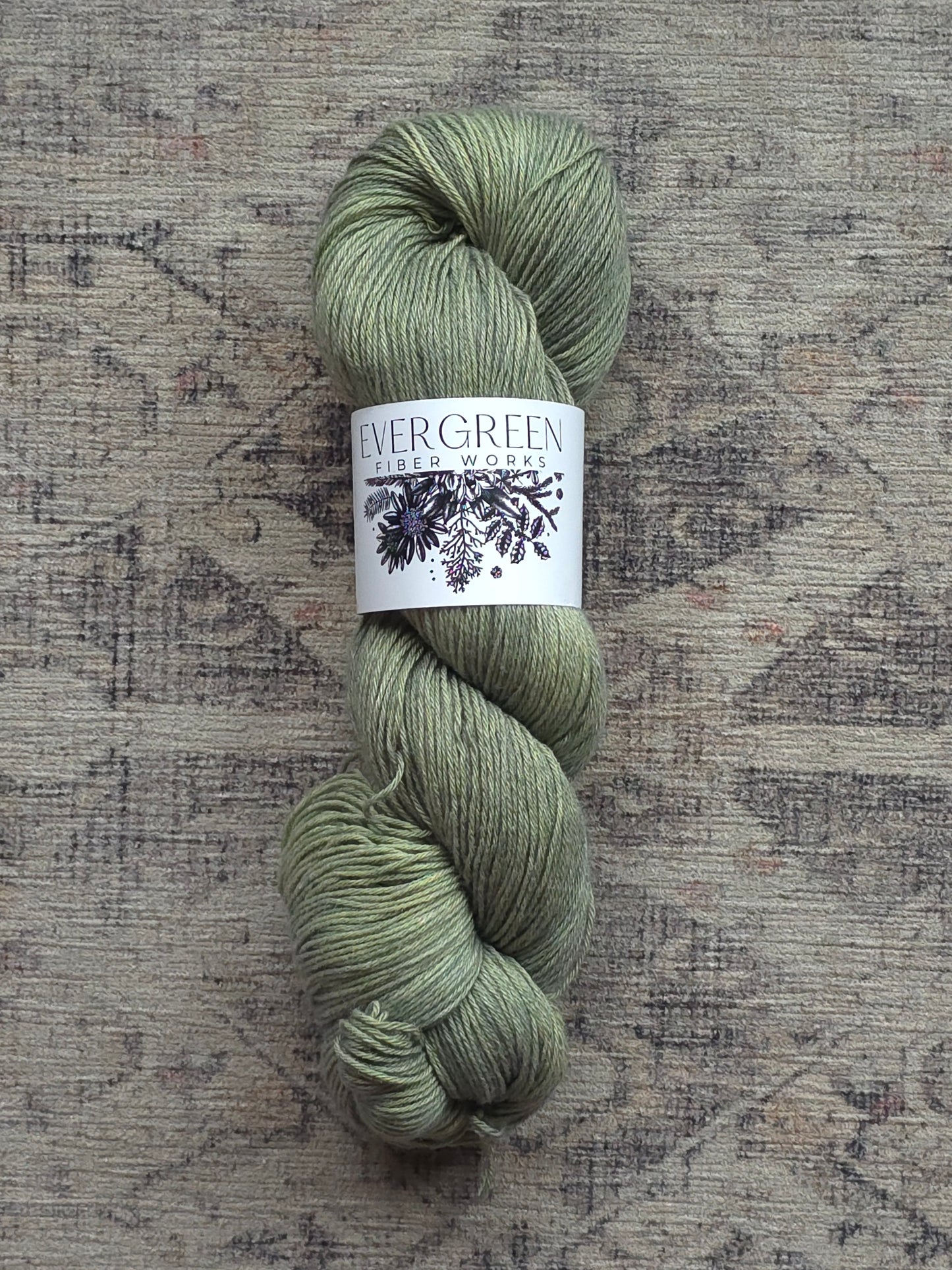 Sage - 50/50 Cotton/Merino Fingering