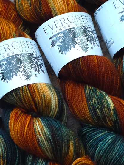 Kingfisher - 80/20 Hemlock Sock