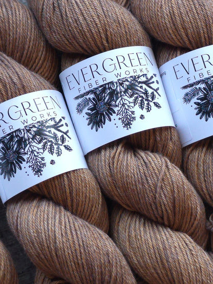 Caramel Latte - 50/50 Cotton/Merino DK