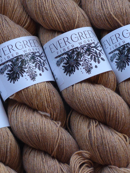 Caramel Latte - 50/50 Cotton/Merino Fingering