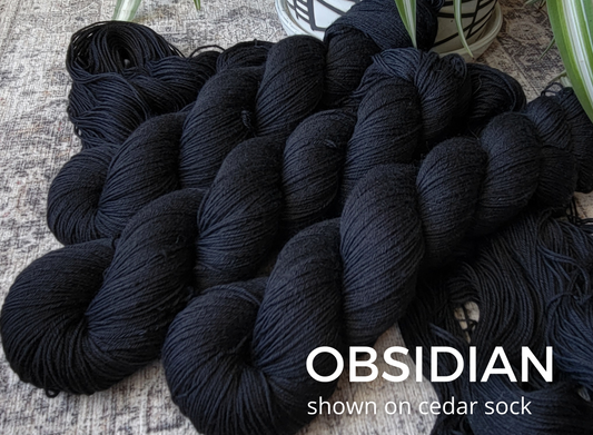 Obsidian - Dyed-To-Order